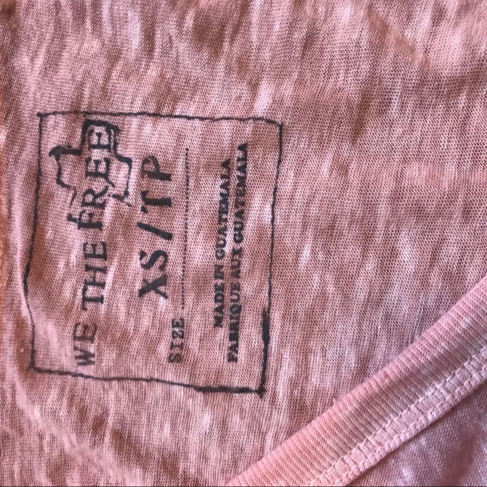 We The Free Peach Tee XS - Picture 5 of 6